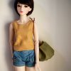 (Sold Out) BJD專用-水桶側背兩用包-綠色：圖片 5