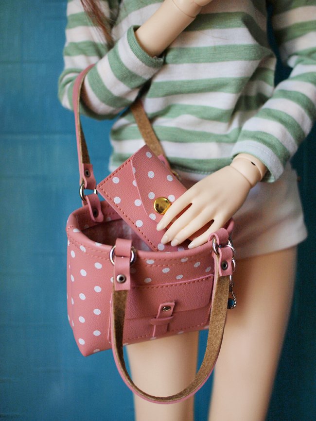 1pinfun miniature handmade bag for bjd doll