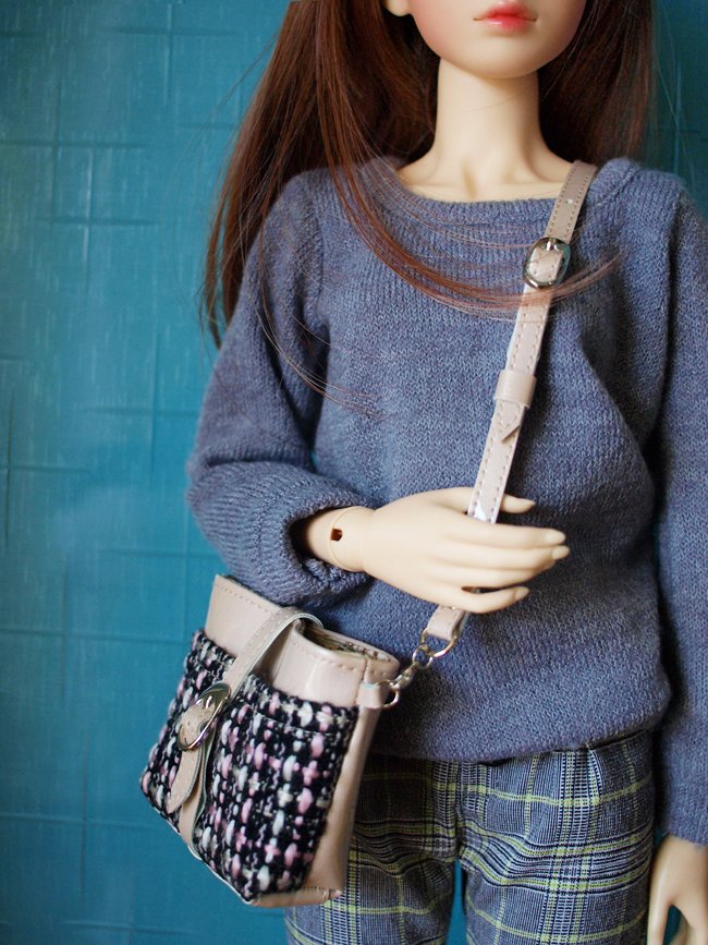 1pinfun miniature handmade bag for bjd doll