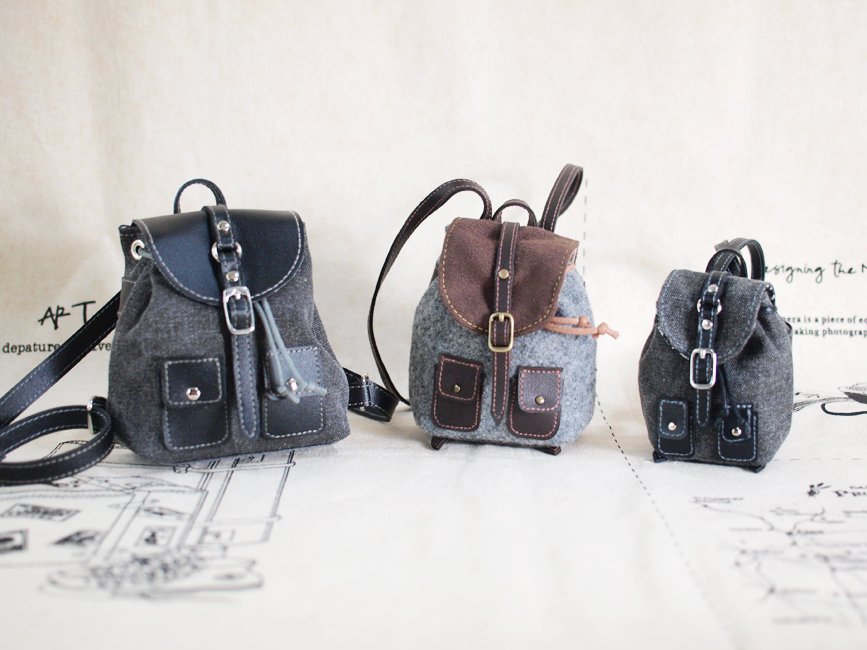 1pinfun handmade bjd mini Backpacks