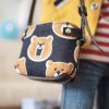 1/4 Shoulder Bag-Black