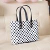 1/3 Tote Bag-Polkadot